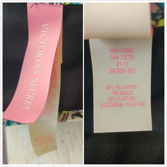 Victoria's Secret Strappy off shoulder bikini top & cheeky bikini bottom set S - Picture 9 of 10